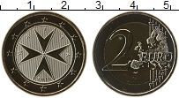 Продать Монеты Мальта 2 евро 2008 Биметалл