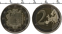 Продать Монеты Андорра 2 евро 2014 Серебро