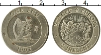 Продать Монеты Северная Ирландия 1 экю 1992 Серебро