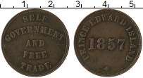 Продать Монеты Остров Принца Эдварда токен 1857 Медь