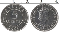 Продать Монеты Белиз 5 центов 2006 Алюминий