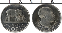 Продать Монеты Малави 1 флорин 1964 Медно-никель
