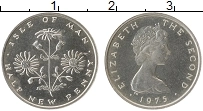 Продать Монеты Остров Мэн 1/2 пенни 1975 Серебро