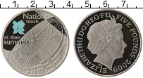 Продать Монеты Великобритания 5 фунтов 2009 Медно-никель