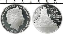 Продать Монеты Каймановы острова 5 долларов 2013 Серебро