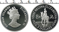 Продать Монеты Каймановы острова 5 долларов 1996 Серебро