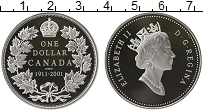 Продать Монеты Канада 1 доллар 2001 Серебро
