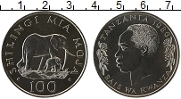 Продать Монеты Танзания 100 шиллингов 1986 Медно-никель