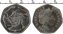 Продать Монеты Гибралтар 50 пенсов 2003 Медно-никель