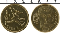 Продать Монеты Швеция 50 крон 2002 