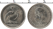 Продать Монеты ЮАР 5 центов 1982 Медно-никель