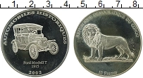 Продать Монеты Конго 10 франков 2002 Серебро