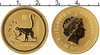 Продать Монеты Австралия 50 долларов 2004 Золото