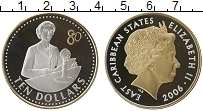 Продать Монеты Карибы 10 долларов 2006 Серебро