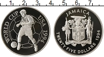 Продать Монеты Ямайка 25 долларов 1994 Серебро