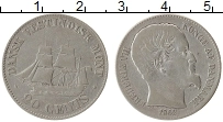 Продать Монеты Датская Вест-Индия 20 центов 1862 Серебро