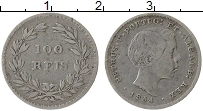 Продать Монеты Португалия 100 рейс 1864 Серебро