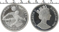 Продать Монеты Гибралтар 1 крона 1994 Серебро