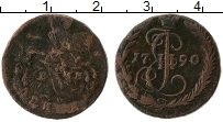 Продать Монеты 1762 – 1796 Екатерина II 1 деньга 1790 Медь