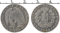 Продать Монеты Чили 2 реала 1844 Серебро