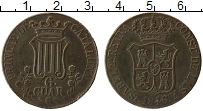 Продать Монеты Каталония 6 кварто 1846 Медь