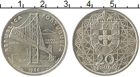 Продать Монеты Португалия 20 эскудо 1966 Серебро