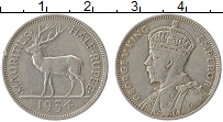 Продать Монеты Маврикий 1/2 рупии 1934 Серебро