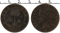Продать Монеты Либерия 2 цента 1896 Медь
