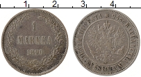 Продать Монеты Финляндия 1 марка 1893 Серебро