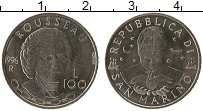Продать Монеты Сан-Марино 100 лир 1996 Медно-никель