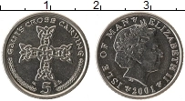 Продать Монеты Остров Мэн 5 пенсов 2001 