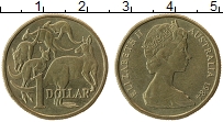 Продать Монеты Австралия 1 доллар 1984 Латунь