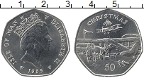 Продать Монеты Остров Мэн 50 пенсов 1985 Медно-никель