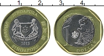 Продать Монеты Сингапур 1 доллар 2013 Биметалл