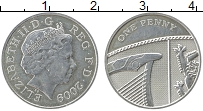 Продать Монеты Великобритания 1 пенни 2008 Серебро