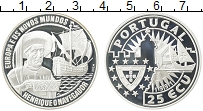 Продать Монеты Португалия 25 экю 1991 Серебро