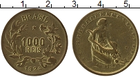 Продать Монеты Бразилия 1000 рейс 1925 