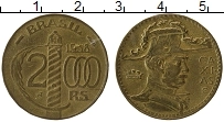 Продать Монеты Бразилия 2000 рейс 1938 Латунь