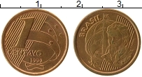 Продать Монеты Бразилия 1 сентаво 2004 Медь