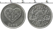 Продать Монеты Латвия 1 лат 2011 Медно-никель