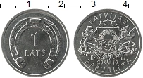 Продать Монеты Латвия 1 лат 2010 Медно-никель