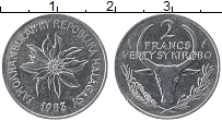 Продать Монеты Мадагаскар 2 франка 1981 Медно-никель
