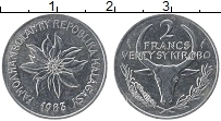 Продать Монеты Мадагаскар 2 франка 1981 Сталь
