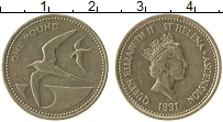 Продать Монеты Остров Святой Елены 1 фунт 1991 Латунь