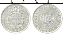 Продать Монеты Тимор 6 эскудо 1958 Серебро