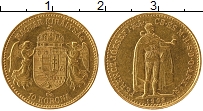 Продать Монеты Венгрия 10 крон 1908 Золото