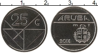 Продать Монеты Аруба 25 центов 1997 Медно-никель