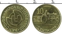 Продать Монеты Мозамбик 10 сентаво 2006 сталь покрытая латунью