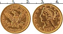Продать Монеты США 5 долларов 1892 Золото