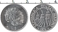 Продать Монеты Сан-Марино 5 лир 1974 Алюминий